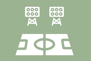 Δ 11. ΚΑΤΑΣΚΕΥΗ ΚΑΙ ΗΛΕΚΤΡΟΦΩΤΙΣΜΟΣ ΓΗΠΕΔΟΥ 8Χ8 ΣΤΟΥΣ ΠΥΡΓΟΥΣ ΘΕΡΜΗΣ